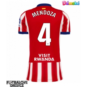 Atletico Madrid Rodrigo Mendoza #4 Dámské Domácí Dres 2026-27 Krátký Rukáv